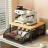 1 noir/blanc cuisine micro-ondes support boîte de… – vue 5