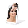 Miroir de maquillage pliant avec chargeur USB – vue 4