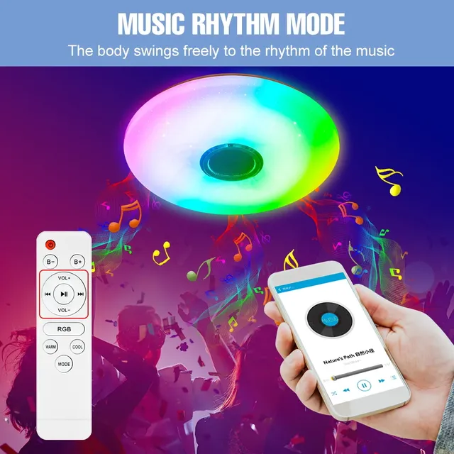 Lampe LED intelligente RGB – vue 2