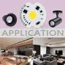 Puce LED 8W AC220V blanc chaud blanc naturel LED COB… – vue 6