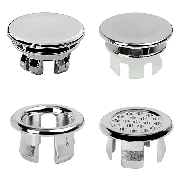 Lavabo rond bien rangé garniture Chrome débordement… – vue 5