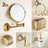Ensemble mural accessoires salle bain laiton sculpté… – vue 5