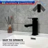Robinet de lavabo d'évier monté sur le pont – vue 7