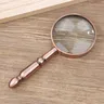 Loupe lecture rétro métal bronze grossissement vingt… – vue 4