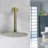 Bras de Douche Carré et Rond en Acier Inoxydable – vue 3
