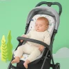 Coussin de poussette doux pour bébé, confortable, imprimé de dessin animé, tapis de siège de voiture, chaise de salle à manger respirante, coussin en coton Coussin de poussette doux pour bébé, confortable, imprimé de dessin animé, tapis de siège de voiture, chaise de salle à manger respirante, coussin en coton