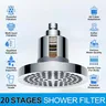 Pommeau de douche à pulvérisation supérieure circulaire… – vue 3