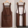 Tablier de cuisine à l'huile imperméable tabliers de… – vue 3