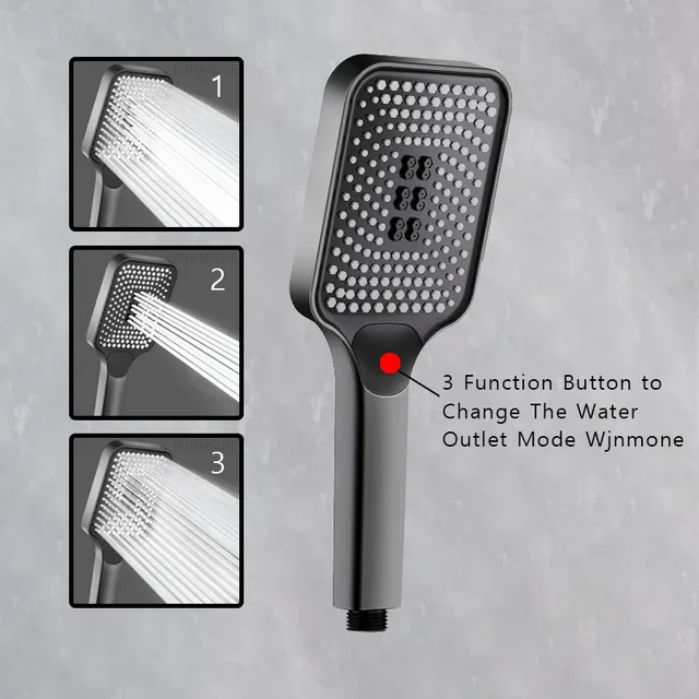 Pratique Noir Cascade Baignoire Robinet En Laiton Mur… – vue 4
