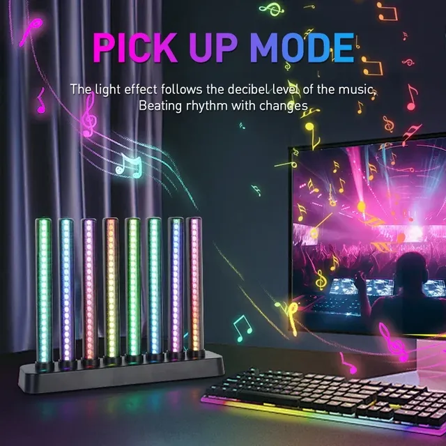 Lampe de bureau LED intelligente RVB – vue 2