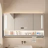 Armoire à miroir de salle de bain moderne – vue 1