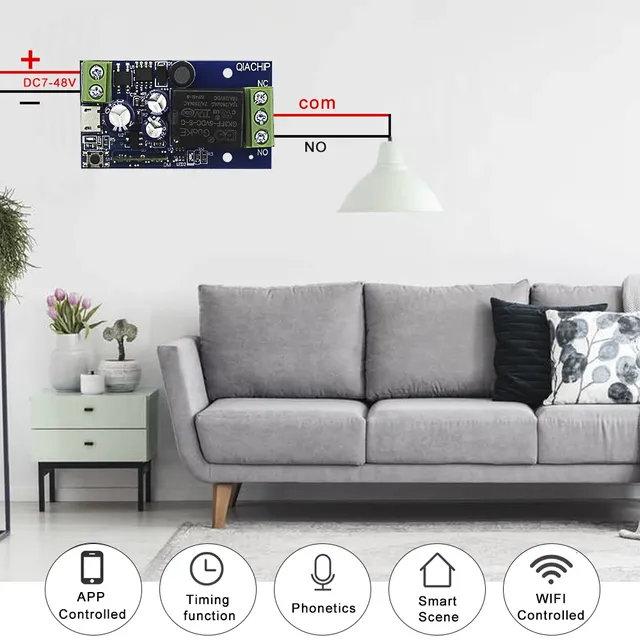 Interrupteur intelligent WiFi QIACHIP RC avec… – vue 5