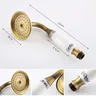 Pommeau de douche à main en laiton antique avec tuyau de… – vue 3