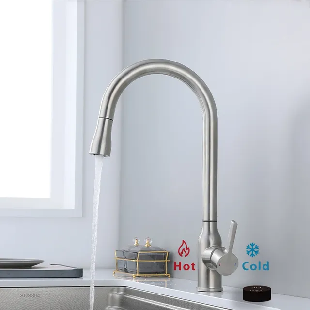 Robinet d'évier de cuisine à capteur intelligent en… – vue 4