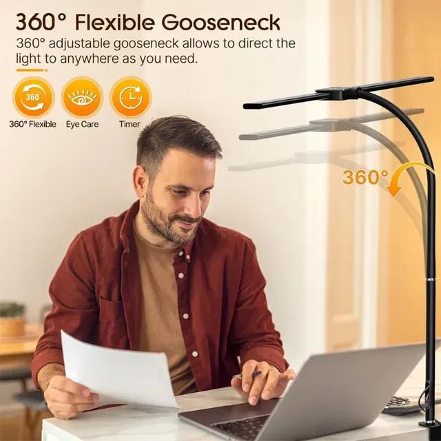 Lampe de bureau Led à interrupteur tactile pour le… – vue 5