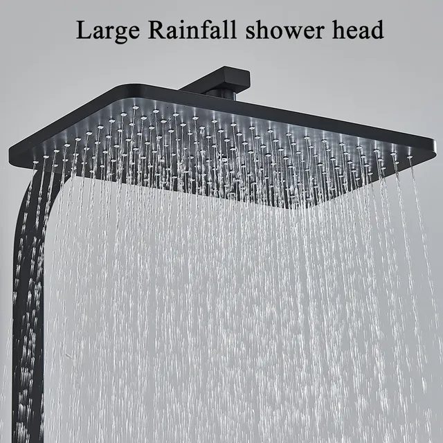 Senlesen-Pommeau de douche pluie à grand débit – vue 3