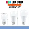 Ampoule LED E27 RGB blanc chaud blanc neutre… – vue 5