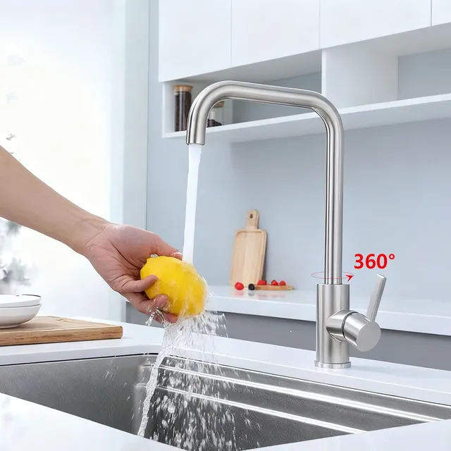Robinets de cuisine modernes en acier inoxydable 316 de… – vue 3