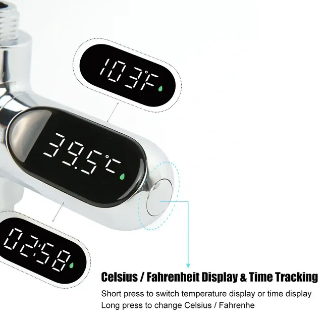 Thermomètre à eau numérique Led avec affichage de la… – vue 6