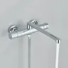 Mitigeur thermostatique mural baignoire douche laiton… – vue 2