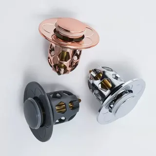 Drain d'évier de salle de bains en acier inoxydable
