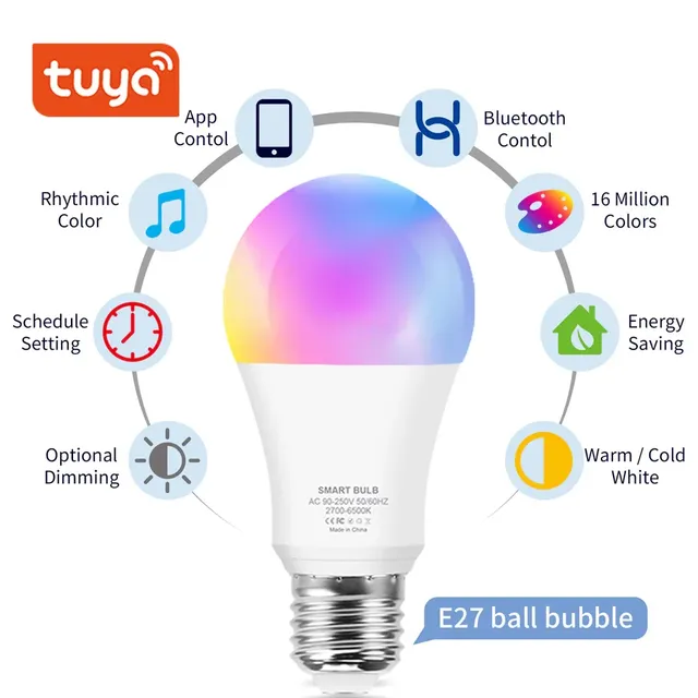 Ampoule Led intelligente Bluetooth E27 – vue 4