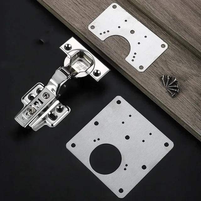 Kit de plaque de réparation de charnière d'armoire – vue 4