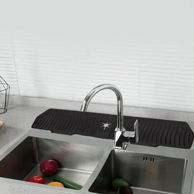 Tapis de robinet de cuisine pliable en Silicone – vue 2
