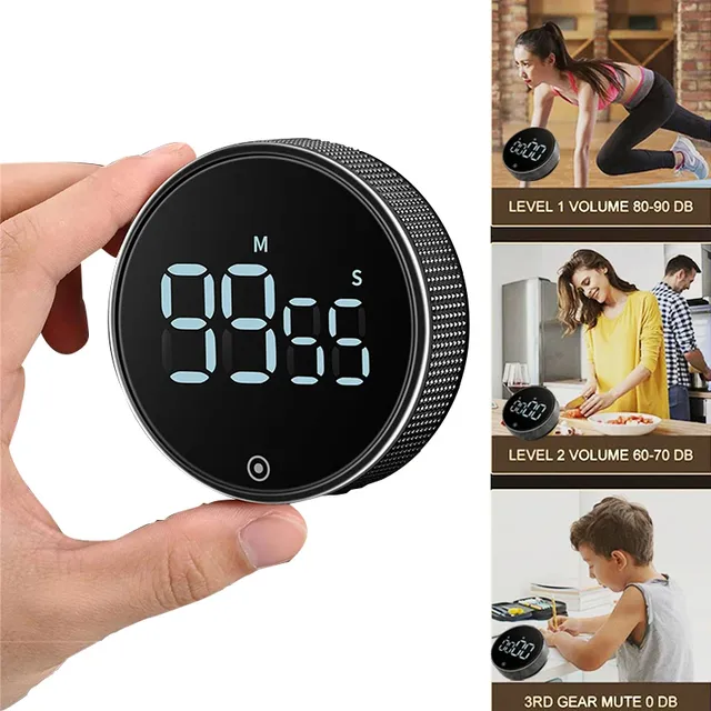 Minuterie de cuisine numérique LED – vue 6