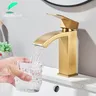 Robinet doré brossé en acier inoxydable 304