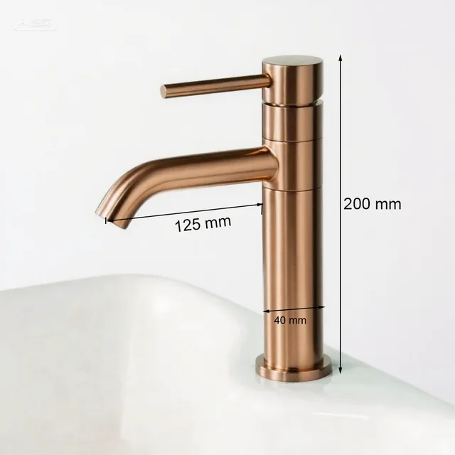 Robinet de lavabo de salle de bains torsadé à 360 degrés – vue 7