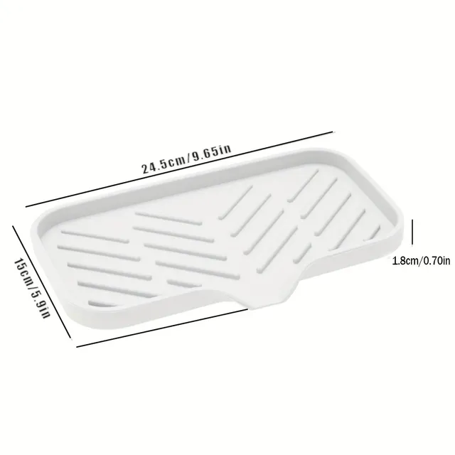 Plateau d'évier en Silicone avec vidange – vue 4