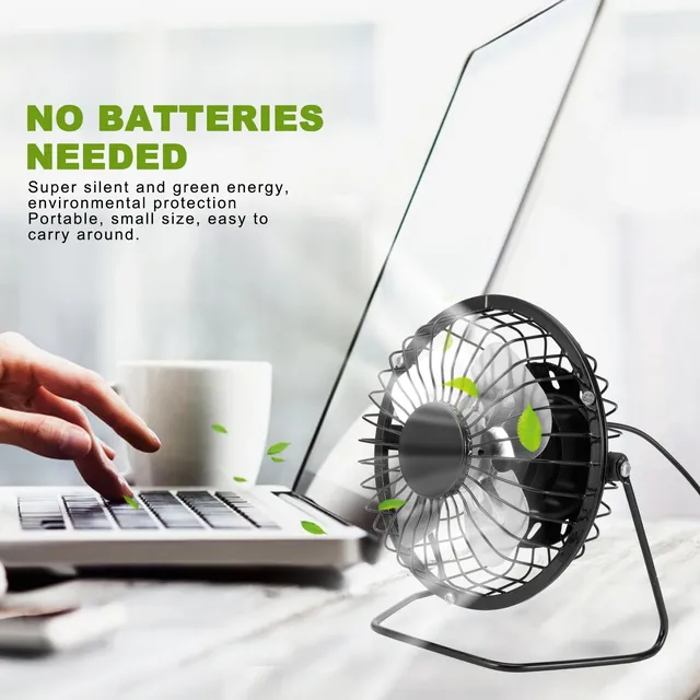 Ventilateur portatif ventilateur alimenté par panneau… – vue 2
