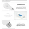 Ampoule d'urgence LED ultra lumineuse économie d'énergie… – vue 4