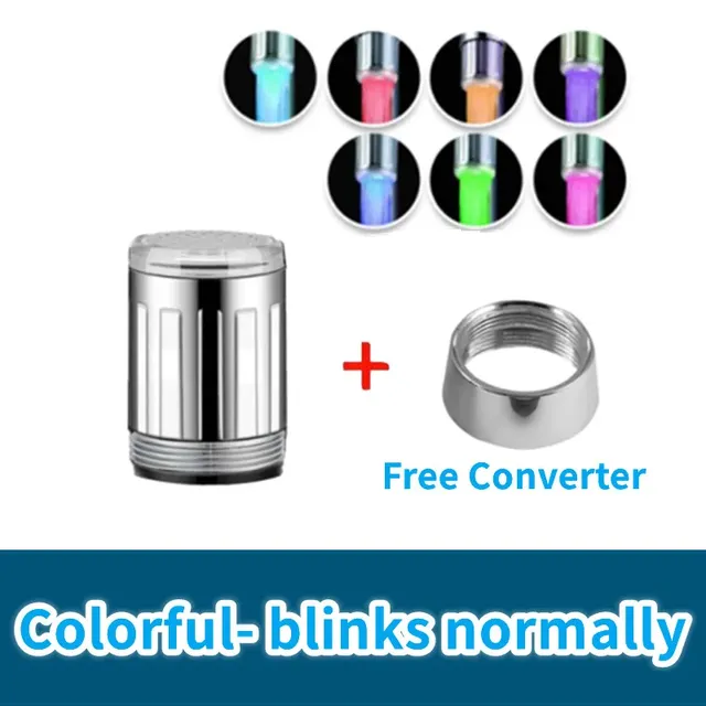 Robinet d'eau LED