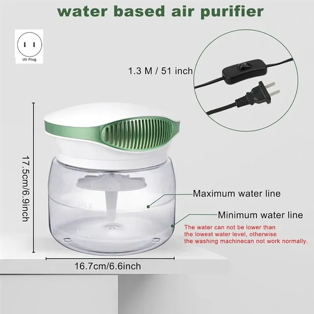 Purificateur d'air à eau A52Q pour la maison – vue 6
