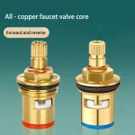 Noyau de vanne d&rsquo;angle en laiton et noyau de vanne de robinet en laiton conviennent aux robinets à ouverture rapide et aux accessoires de cuisine/salle de bains