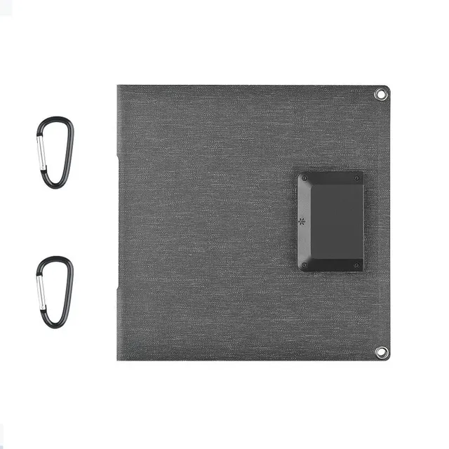 Panneau solaire portable 24W avec sorties USB-C USB-A – vue 5