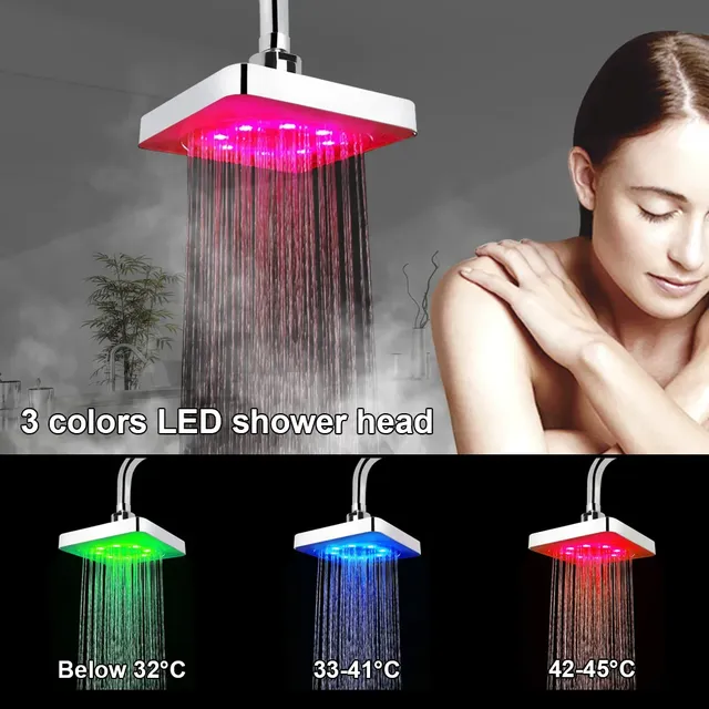 Pommeau de douche LED – vue 6