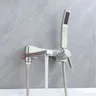 Robinet de buse de douche à triple assujet – vue 3