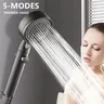 Pommeau de douche haute pression réglable