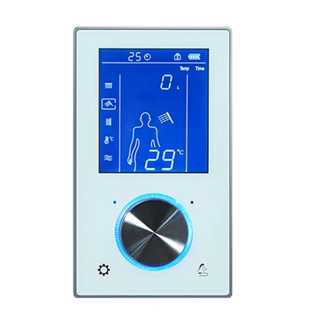 Mitigeur thermostatique mural numérique douche écran LCD…