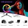 Anneau lumineux RGB rond avec télécommande pour Smartphone – vue 5