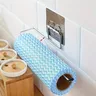 Porte-papier hygiénique adhésif pour salle de bain – vue 2