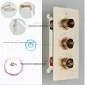 Système de douche thermostatique à 3 voies – vue 4