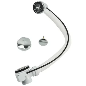 Crépine de vidange de baignoire avec trop-plein, Kit de salle de bains, filtre de bain pour déchets de bain Pop-Up dédié moderne Crépine de vidange de baignoire avec trop-plein, Kit de salle de bains, filtre de bain pour déchets de bain Pop-Up dédié moderne