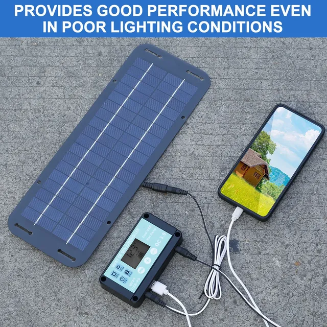 Kit de panneau solaire étanche portable – vue 5