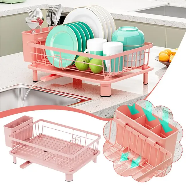 Support de rangement d'assiettes de cuisine avec… – vue 5