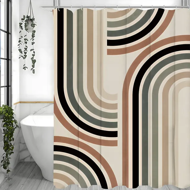 Rideau de douche en arc Simple et moderne – vue 3