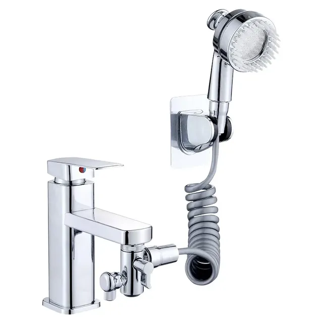 Pommeau douche multifonctionnel douchette extractible… – vue 4